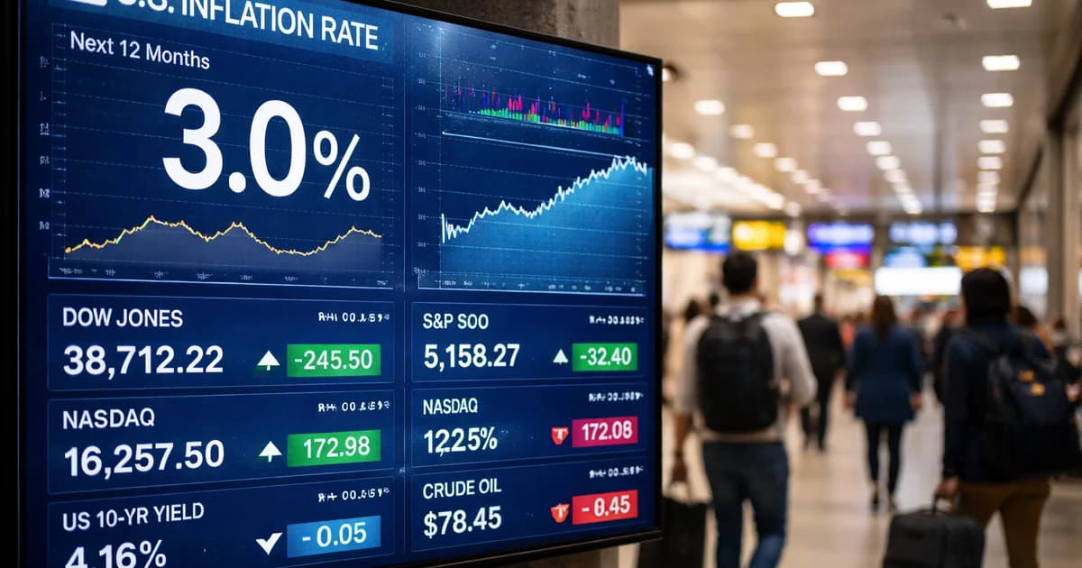Expectativa de inflação nos EUA recua em fevereiro e consumidores demonstram maior confiança financeira