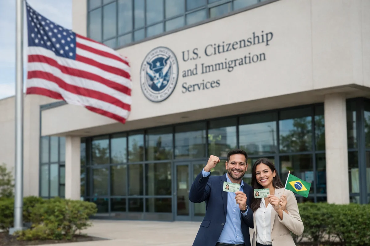Brasileiros batem recorde em green card por qualificação nos Estados Unidos