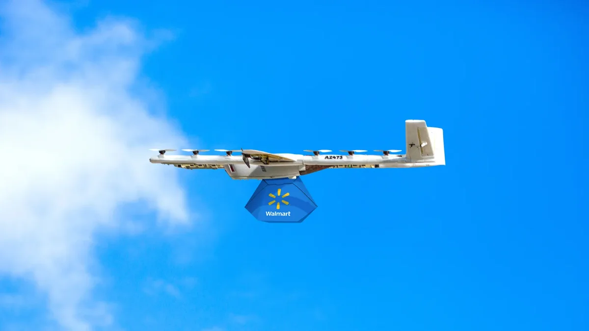 Walmart avança com entregas por drones em Orlando e Clermont após aprovação local
