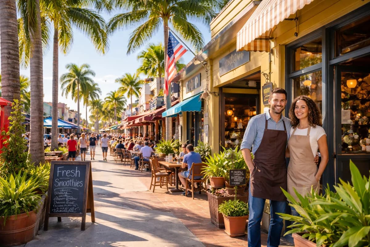 Flórida lidera abertura de pequenos negócios em 2026 e reforça posição como polo empreendedor nos EUA