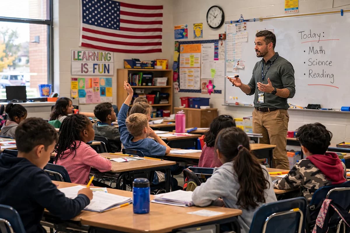 Escassez de professores nos EUA pressiona escolas e pode abrir caminhos legais para educadores estrangeiros