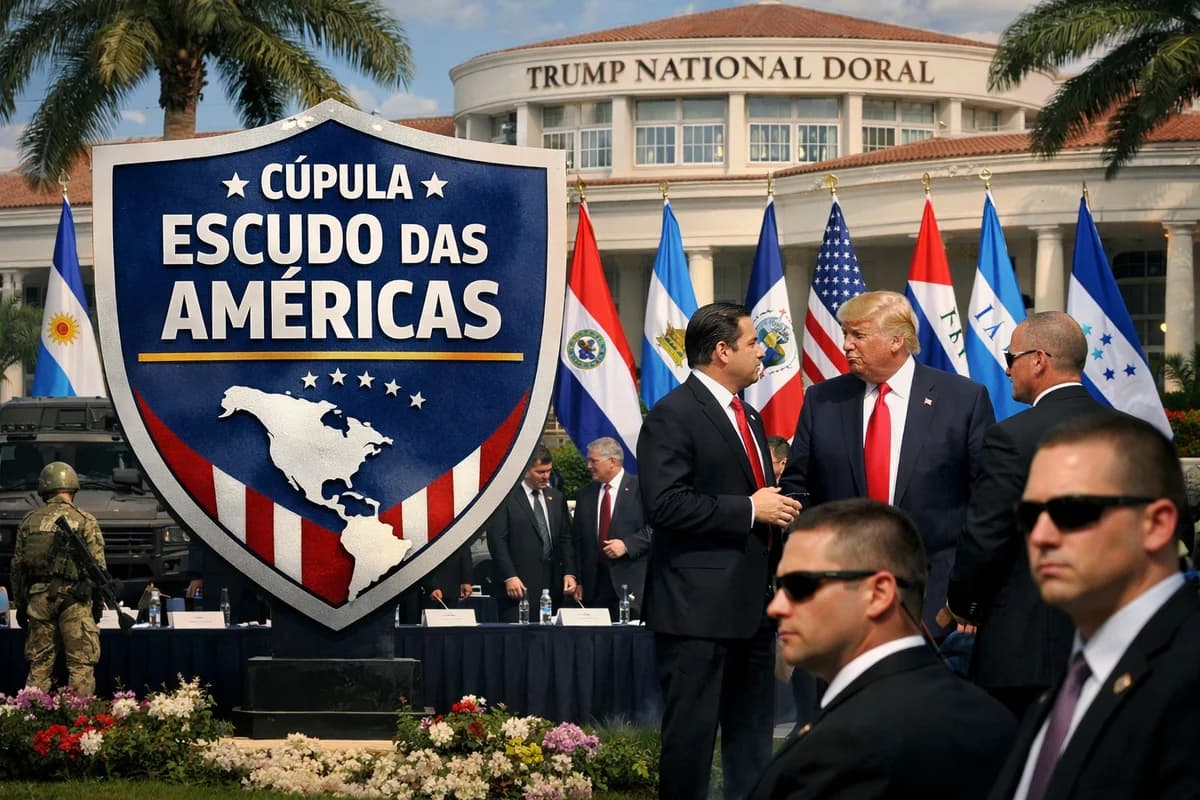 Cúpula “Escudo das Américas” reúne aliados dos EUA na Flórida sem participação do Brasil