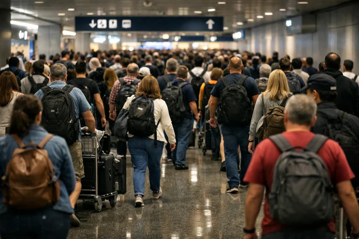 Filas na imigração aumentam em aeroportos dos EUA e preocupam passageiros internacionais